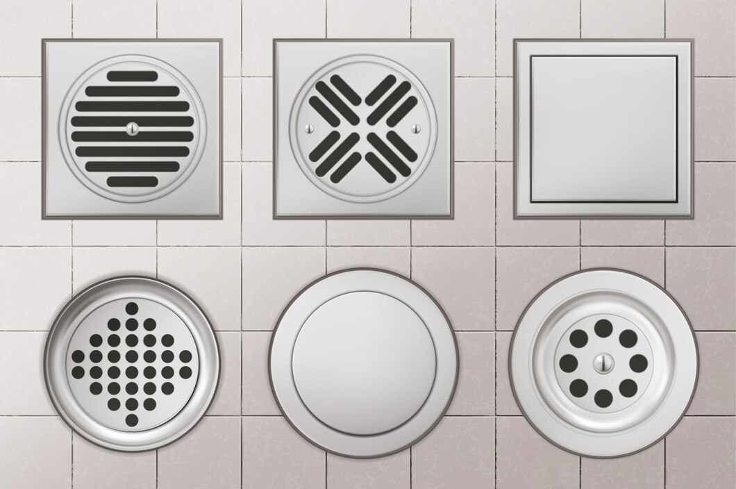 Unclogging a floor siphon in a bathroom