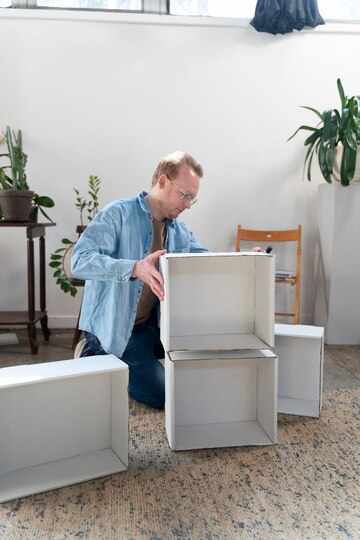 Montage von Möbelset (ganzer Raum)