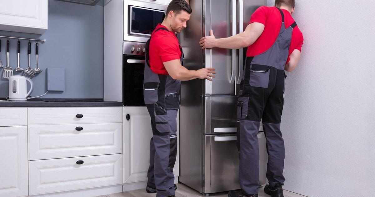 installation of a refrigerator