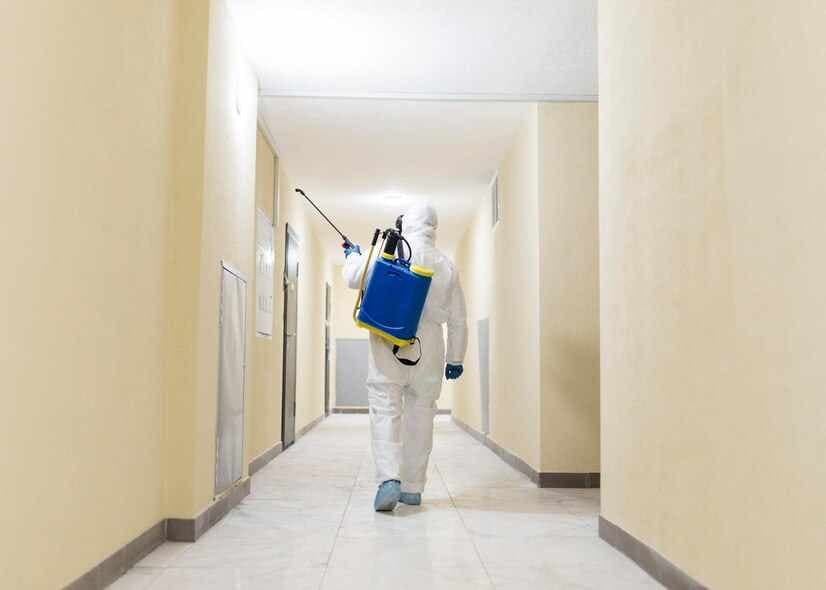Disinfection of buildings